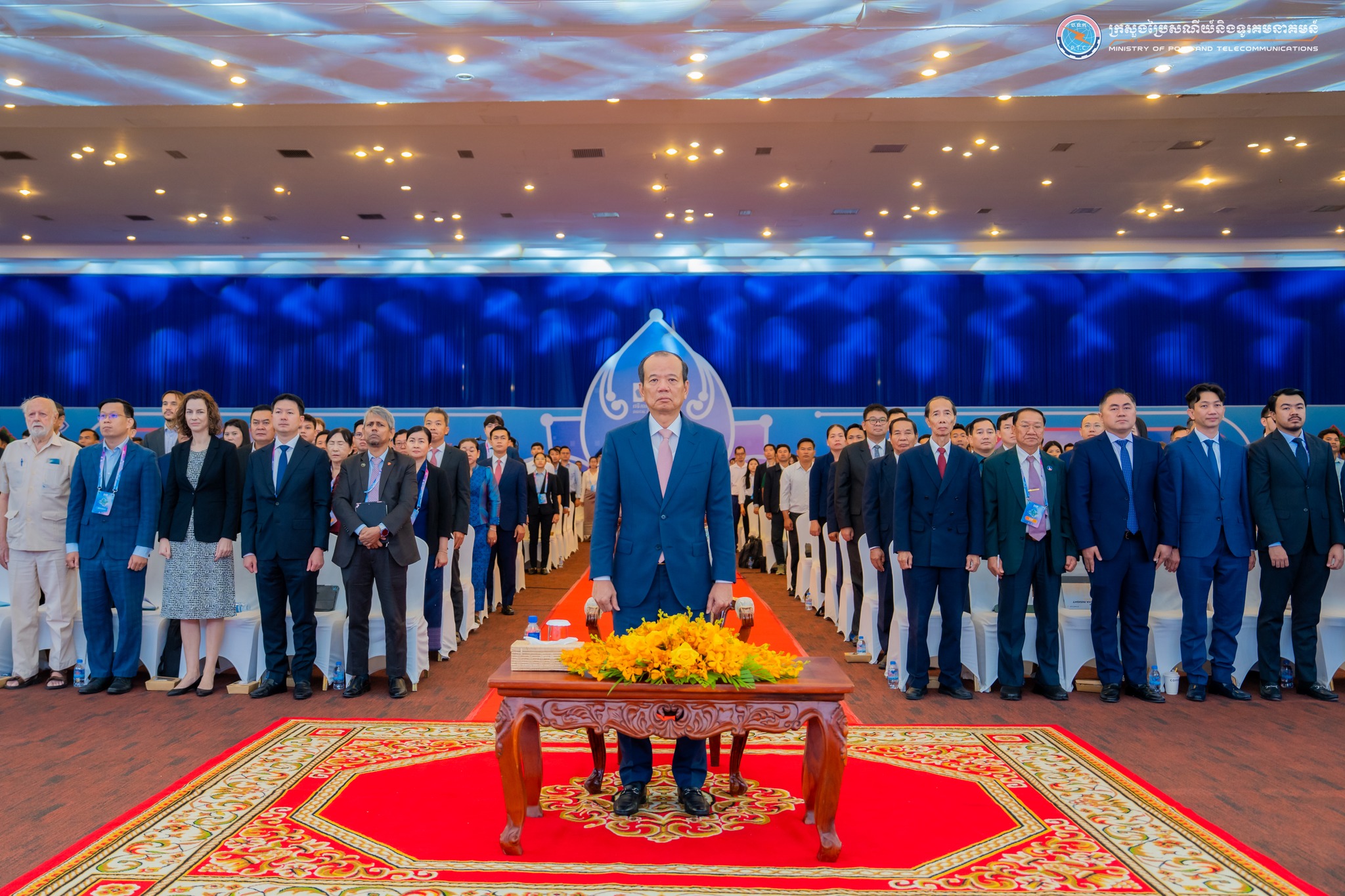 H.E. Dr. Chea Vandeth delivered the Opening Remark for Cambodia Internet Governance 2025